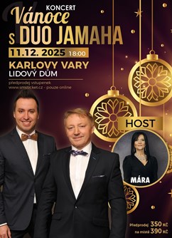 Vánoční koncert Duo Jamaha & host Mára v Karlových Varech