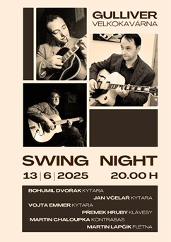 Swing night | koncert & jam session | Na terase