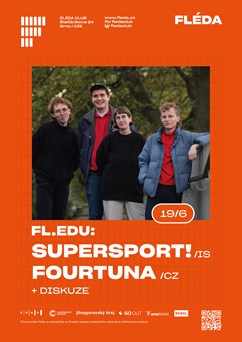 FL.EDU: Supersport! (IS) + Fourtuna (CZ) + Diskuze