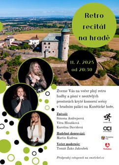 Retro recitál na Kunětické hoře