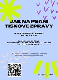 Kulturedo - Jak na psaní tiskové zprávy