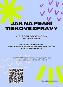 Kulturedo - Jak na psaní tiskové zprávy