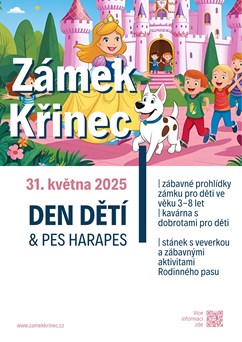 Zámek Křinec | prohlídky pro děti