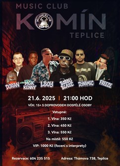 Dorian, MGK Kenny, Lboy, Bobby Blaze, Dynamic, Freeze