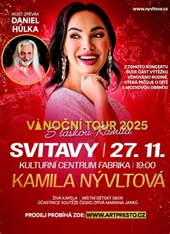 Vánoční Tour "S láskou Kamila" 2025