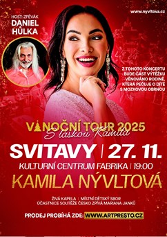 Vánoční Tour "S láskou Kamila" 2025