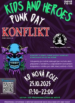 Kids and heroes punk day