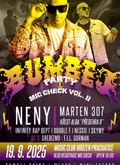 Bumbej Party vol.II   w/ NENY / Marten 307 (křest alba)
