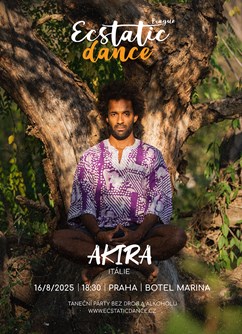 ROZLUČKOVÝ ECSTATIC DANCE PRAGUE NA LODI - DJ Akira (Itálie)
