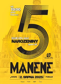 5. narozeniny Klubu Lípa | Manene /Joker /Formas