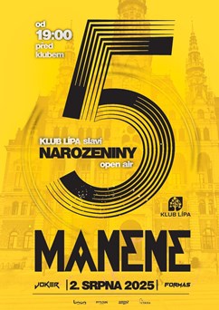 5. narozeniny Klubu Lípa | Manene /Joker /Formas