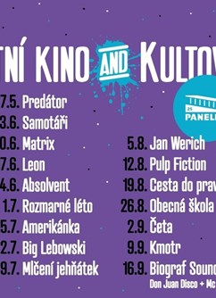 LETNÍ KINO & KULTOVKY na Panelce: Jan Werich