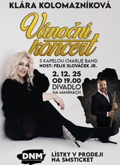 Vánoční koncert Kláry Kolomazníkové s kapelou Charlie Band 