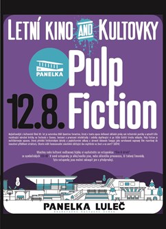 LETNÍ KINO & KULTOVKY na Panelce: Pulp Fiction
