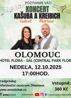 Koncert Ľudovít Kašuba a Martina Kreibich 