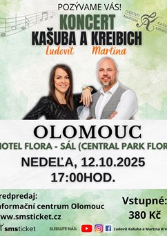 Koncert Ľudovít Kašuba a Martina Kreibich 