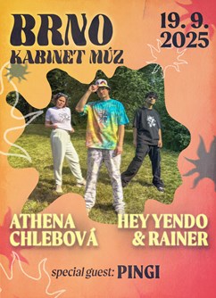 Hey Yendo & Rainer + Athena Chlebová - Double křest + Pingi