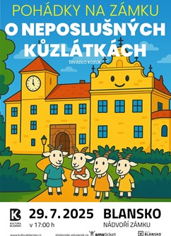 O neposlušných kůzlátkách | Pohádka na zámku