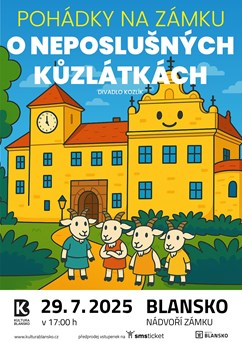 O neposlušných kůzlátkách | Pohádka na zámku