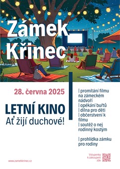 Letní kino na zámku Křinec - Ať žijí duchové