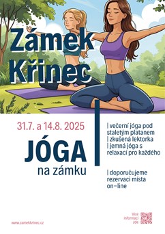 VEČERNÍ JÓGA | zámek Křinec