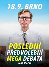 Poslední předvolební MEGA debata Jana Špačka