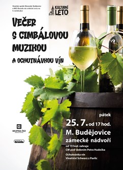 Večer s cimbálovou muzikou a ochutnávkou vín