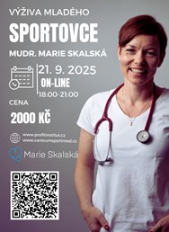MUDr. Marie Skalská: Výživa mladého sportovce on-line
