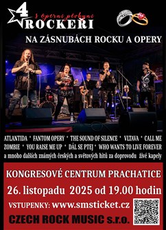 4 ROCKEŘI s operní pěvkyní 4 ROCKEŘI s operní pěvkyní