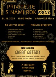Silvestr 2025 ve stylu GREAT GATSBY