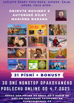 21 písní od Mariána Barana