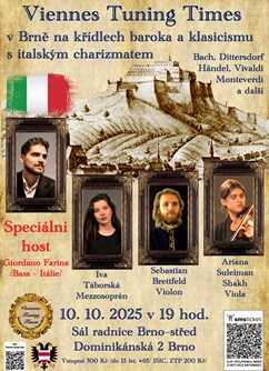 Viennese Tuning Times v Brně na křídlech baroka a klasicismu