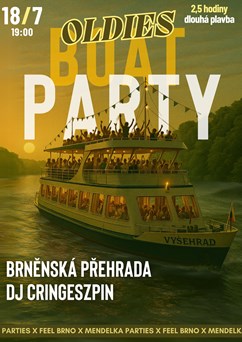 Boat Party vol. 2: Oldies Edition x Brněnská přehrada