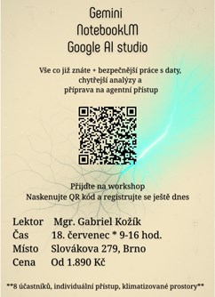 Gemini a další nástroje od Google - prakticky, efektivně