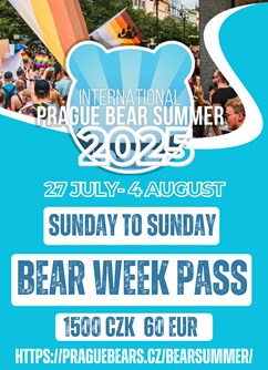 International Prague Bear Summer 2025 /Week Pass