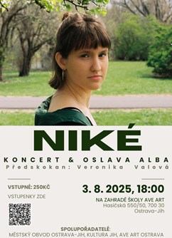 Koncert Niké Vopalecké & Oslava vydání alba