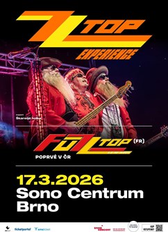 ZZ Top Experience – Fuzz Top (FR), support: Škaredá holka