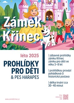 Zámek Křinec | prohlídky pro děti