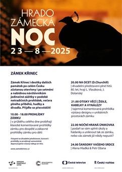 Zámek Křinec | Hradozámecká noc 2025