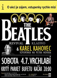 Beatles Revival + Karel Kahovec - Vrchlabí - Kačák