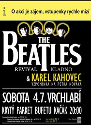 Beatles Revival + Karel Kahovec - Vrchlabí - Kačák