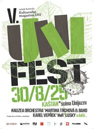 UNIfest 2025: Nauzea Orchestra, M. Trchová band, J.Imlauf aj