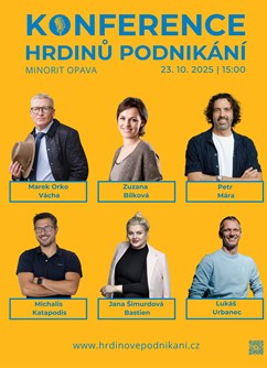 Konference Hrdinů podnikání - Buduj svoji osobnost