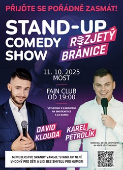 Stand-up Comedy Show ROZJETÝ BRÁNICE v Mostě