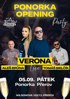 Ponorka Opening w/ Verona, Aleš Brůna & Tomáš Bielčík