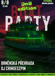 Boat party vol. 3: DnB edition x Brněnská přehrada 