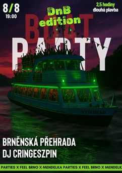 Boat party vol. 3: DnB edition x Brněnská přehrada 