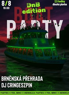 Boat party vol. 3: DnB edition x Brněnská přehrada 
