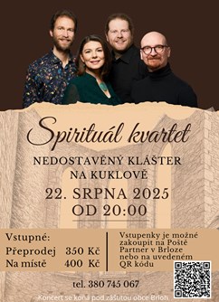 Spirituál kvartet na Kuklově