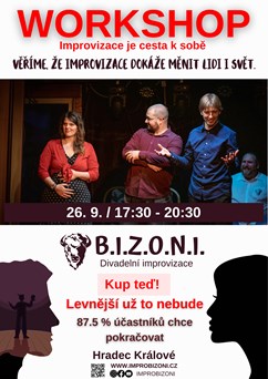 B.I.Z.O.N.I. / BIZONI - Workshop - Kurz Improvizace